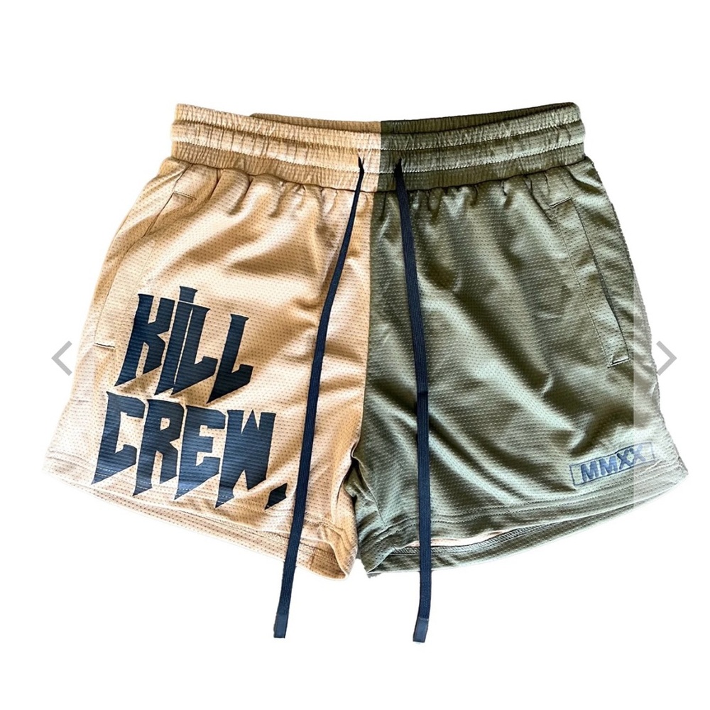 Kill Crew Muy thai shorts size large mid thigh cut, new without tags